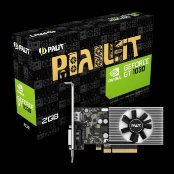 
Palit – GeForce GT 1030 { 384 CUDA Cores // 2048MB Memory Amount } [ nec103000646-1082f ]